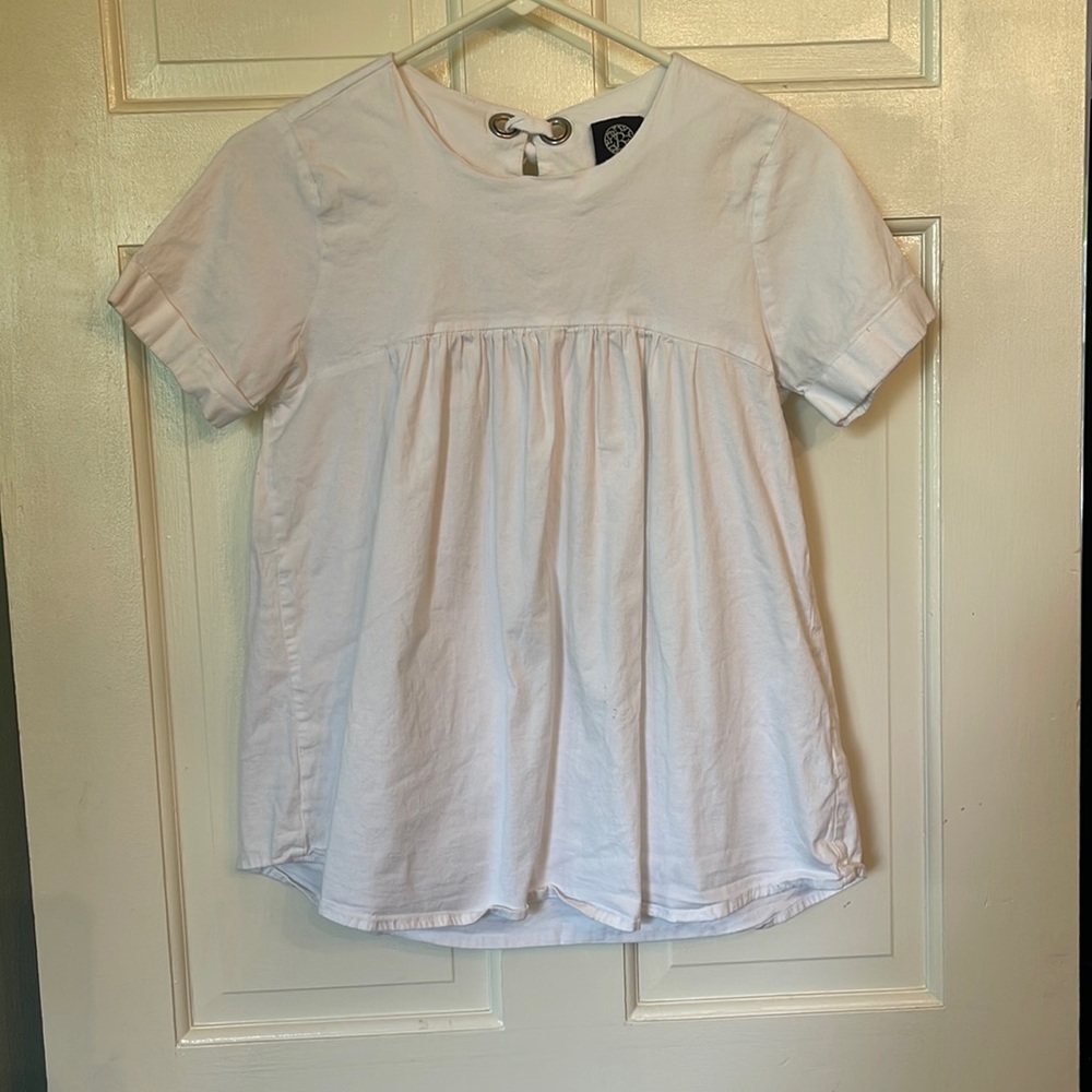 Bobeau white blouse